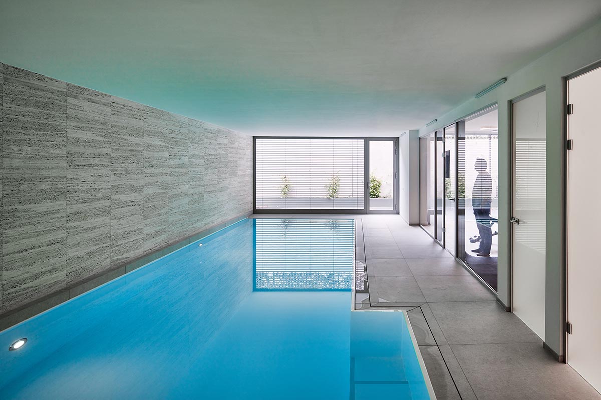Swimmingpool in einer Privatvilla