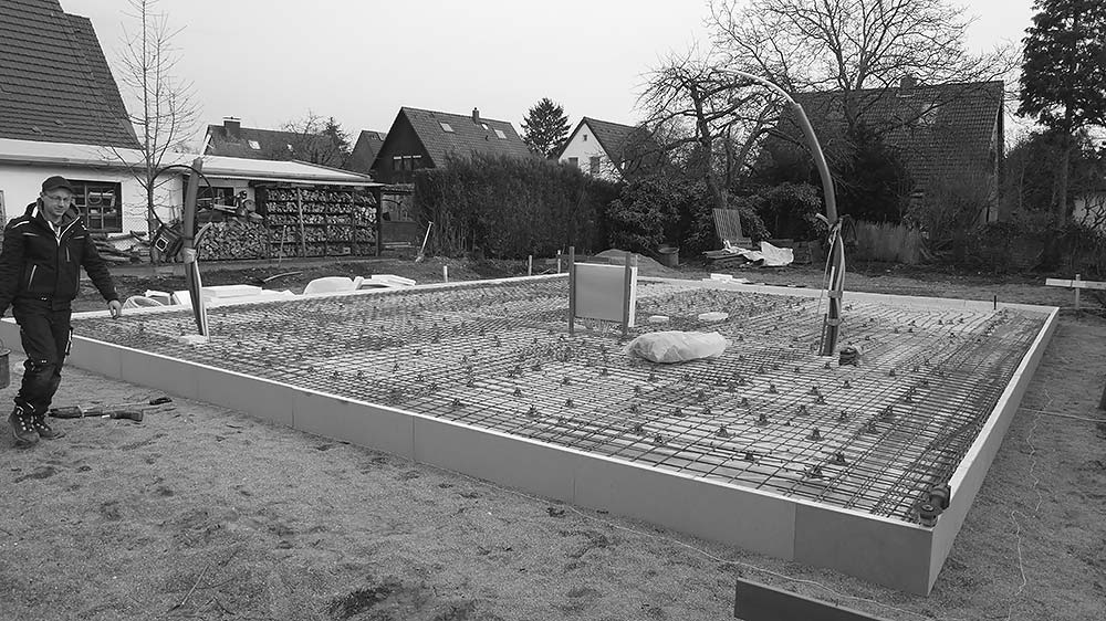 Baustelle Holzbauweise