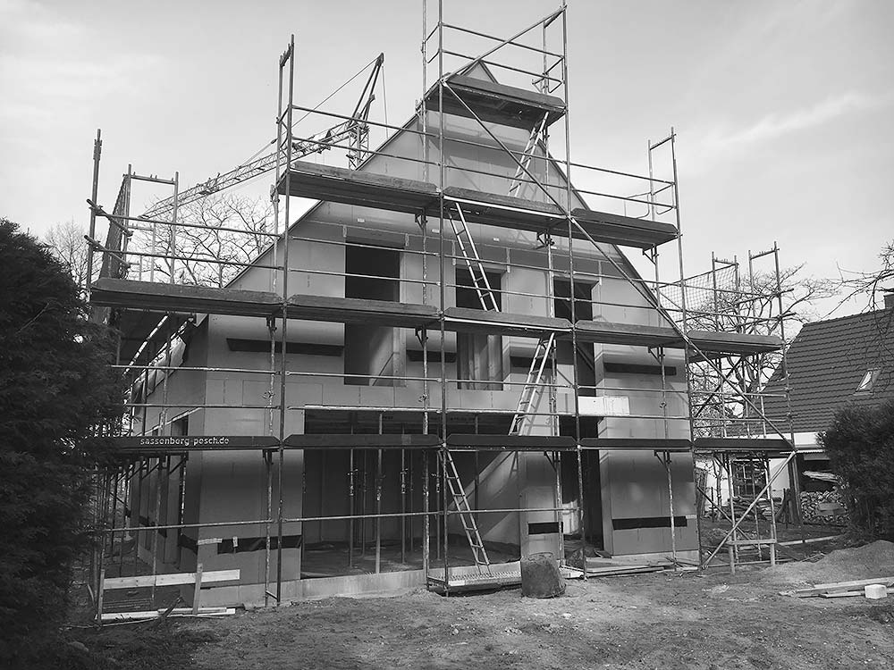 Neubau eines Einfamilienhauses in Düsseldorf